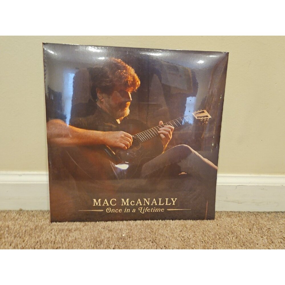 Once In A Lifetime by Mac McAnally (Record, 2021) New Sealed